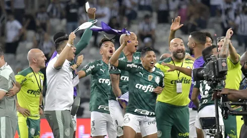 Palmeiras avançou pela última vez á decisão da Libertadores em 2021 (Photo by Washington Alves – Pool)
