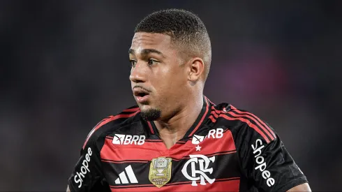 Samu Lino, atacante do Flamengo