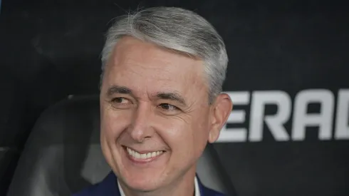 Tiago Nunes durante partida diante do Fogão.