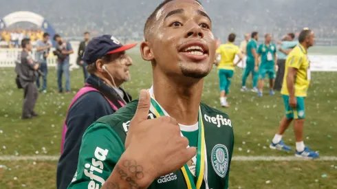 Gabriel Jesus demonstrou carinho pelo Palmeiras.