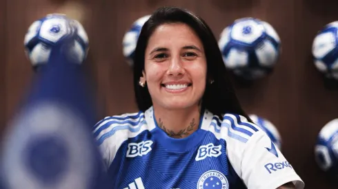 Gaby Soares segue no Cruzeiro até 2027 – Foto: Gustavo Martins/Cruzeiro