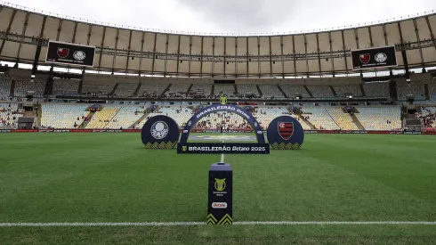 Estádio do Maracanã para jogo entre Flamengo 3 x 2 Palmeiras