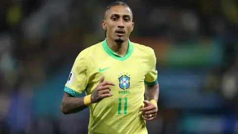 Raphinha, destaque da Seleção Brasileira e Barcelona. Foto: Marlon Costa/AGIF