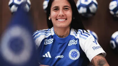 Gaby Soares renova com o Cruzeiro. Foto: Gustavo Martins/Cruzeiro