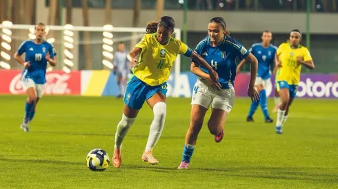 Brasil x Itália. Foto: Fabio Souza/CBF