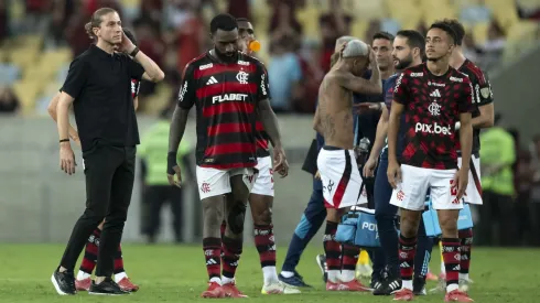 Flamengo deve ter 16ª escalação diferente em 18 partidas sob comando de Filipe Luís — Foto Jorge RodriguesAGIF