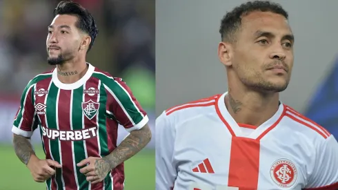 Lucho Acosta e Alan Patrick são os destaques de Fluminense e Inter – Fotos: Thiago Ribeiro/AGIF