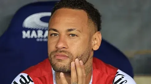 Neymar avançou em recuperação pelo Santos. Foto: Buda Mendes