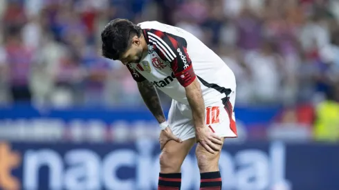 Flamengo faz partida ruim contra o Fortaleza na Arena Castelão.