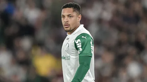 Vitor Roque encara Cruzeiro e revive polêmica saída judicial antes do duelo pelo Verdão — Foto Thiago RibeiroAGIF