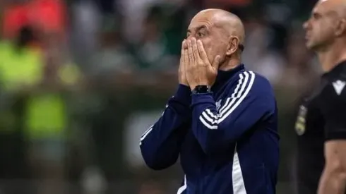 Leonardo Jardim técnico do Cruzeiro durante partida contra o Palmeiras – Foto: Caíque Coufal / Cruzeiro