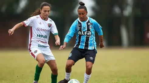 Brasil de Farroupilha e Grêmio na semifinal do Gaúcho Feminino – Foto: Angelo Pieretti/Grêmio
