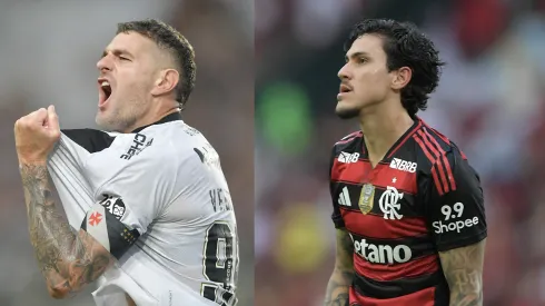 Vegetti e Pedro são os destaques de Vasco e Flamengo no Brasileirão – Fotos: Thaigo Ribeiro/AGIF