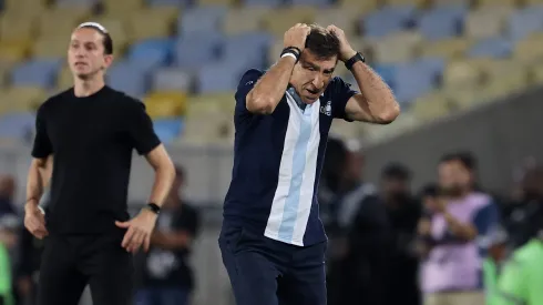 Gustavo Costas durante o jogo com o Flamengo. Photo by Wagner Meier/Getty Images