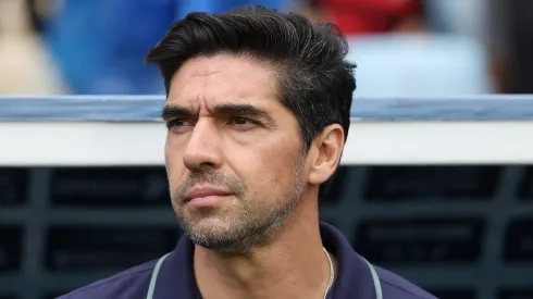 Abel Ferreira, técnico do Palmeiras em partida pelo campeonato brasileiro (Foto: Wagner Meier/Getty Images)