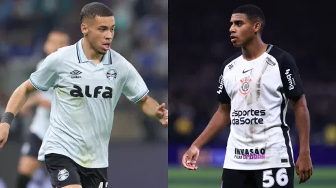 Alysson do Grêmio e Gui Negão do Corinthians – Fotos: Gilson Lobo/AGIF e Marcello Zambrana/AGIF