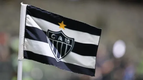 Vista da Bandeira do Atletico no estadio Arena MRV para partida entre Atletico-MG e Cruzeiro pelo campeonato Brasileiro A 2025. Foto: Gilson Lobo/AGIF