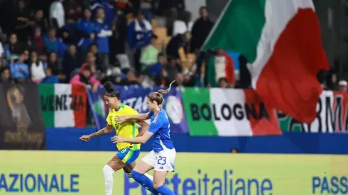 Amanda Gutierres em amistoso contra Itália. Foto: Lívia Villas Boas/CBF