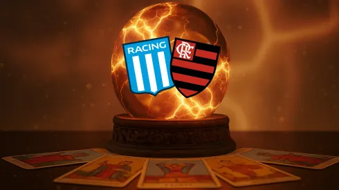 Cela Oraculista prevê desfecho de Racing x Flamengo. Foto gerada pela inteligência artificial