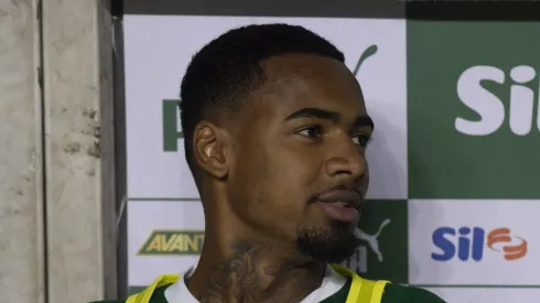 Allan durante partida contra o Vasco no Allianz Parque.