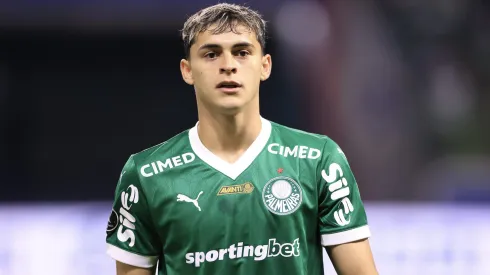 SP – SAO PAULO – 30/10/2025 – COPA LIBERTADORES 2025, PALMEIRAS X LDU – Sosa jogador do Palmeiras durante partida contra o LDU no estadio Arena Allianz Parque pelo campeonato Copa Libertadores 2025. Foto: Marcello Zambrana/AGIF