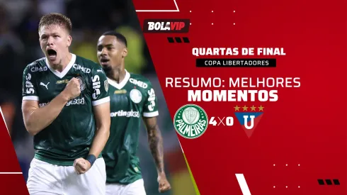 Palmeiras vence LDU e enfrenta o Flamengo na final da Libertadores