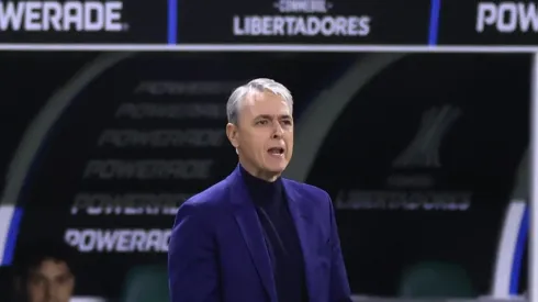 Tiago Nunes, treinador da LDU contra o Palmeiras – Foto: Marcello Zambrana/AGIF