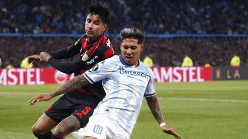 Zaracho em disputa com Pulgar no El Cilindro