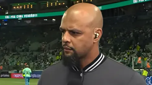 Felipe Melo atua como comentarista na Globo. Foto: Reprodução/YouTube GE TV.