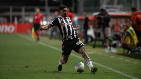 MG – BELO HORIZONTE – 26/11/2024 – BRASILEIRO A 2024, ATLETICO-MG X JUVENTUDE – Palacios jogador do Atletico-MG durante partida contra o Juventude no estadio Independencia pelo campeonato Brasileiro A 2024. Foto: Alessandra Torres/AGIF