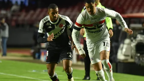 SP – SAO PAULO – 12/06/2025 – BRASILEIRO A 2025, SAO PAULO X VASCO – Luciano jogador do Sao Paulo durante partida contra o Vasco no estadio Morumbi pelo campeonato Brasileiro A 2025. Foto: Jota Erre/AGIF