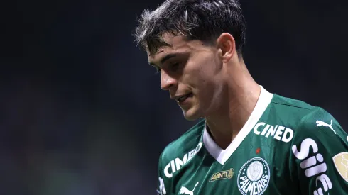 SP – SAO PAULO – 30/10/2025 – COPA LIBERTADORES 2025, PALMEIRAS X LDU – Sosa jogador do Palmeiras durante partida contra o LDU no estadio Arena Allianz Parque pelo campeonato Copa Libertadores 2025. Foto: Marcello Zambrana/AGIF