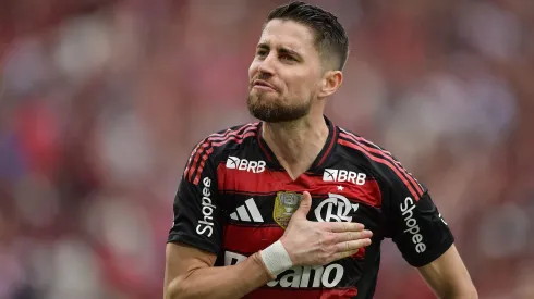 Jorginho é um dos destaques do Flamengo na temporada. Foto: Thiago Ribeiro/AGIF