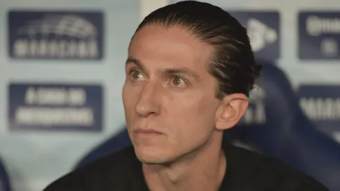 Filipe Luis, técnico do Flamengo, projetou final contra o Palmeiras. Foto: Thiago Ribeiro/AGIF