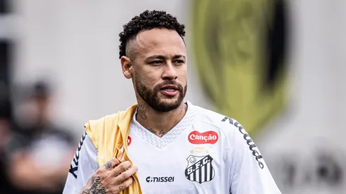 Neymar é a grande estrela do elenco santista