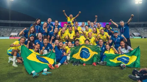 Seleção Brasileira conquista classificação inédita. Foto: Fabio Souza/CBF