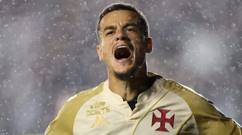 Coutinho, meia-atacante do Vasco em partida pelo campeonato brasileiro (Foto: Lucas Figueiredo/Getty Images)