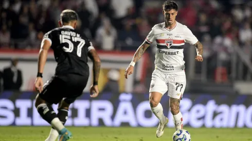 SP – SAO PAULO – 14/09/2025 – BRASILEIRO A 2025, SAO PAULO X BOTAFOGO – Rigoni jogador do Sao Paulo durante partida contra o Botafogo no estadio Morumbi pelo campeonato Brasileiro A 2025. Foto: Alan Morici/AGIF
