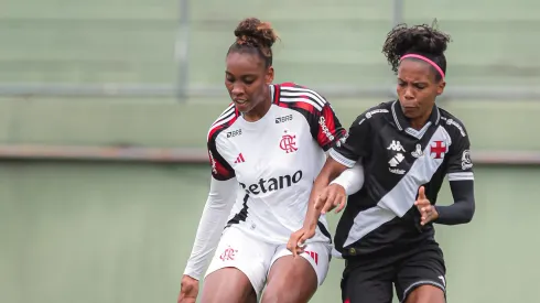 Vasco e Flamengo empataram no primeiro jogo da semifinal – Foto: Paula Reis/Flamengo