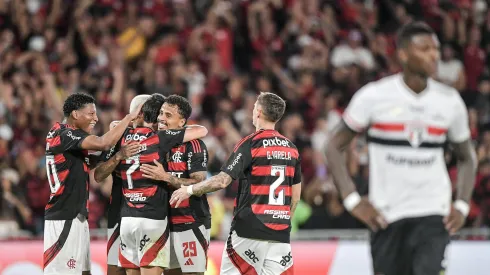 Flamengo x São Paulo se enfrentan por el Campeonato Brasileño 2025. Foto: Thiago Ribeiro/AGIF