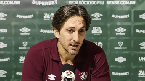 Zubeldía no Fluminense. Foto: Lucas Merçon/Fluminense