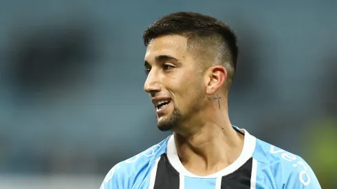 Cristian Olivera durante jogo do Tricolor Gaúcho.