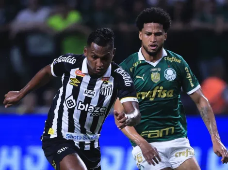IA crava Palmeiras vencendo Santos por 2 a 0