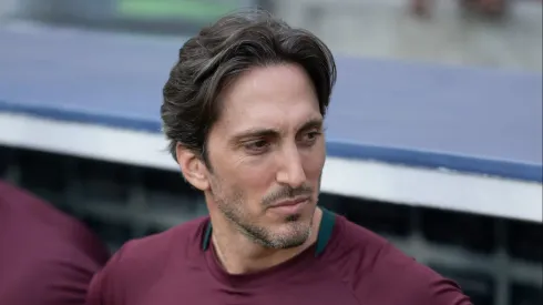 Zubeldía, técnico do Fluminense, durante partida no Maracanã