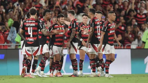 Flamengo se prepara para enfrentar o São Paulo. Foto: Thiago Ribeiro/AGIF