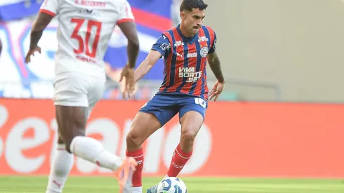 BA – SALVADOR – 02/11/2025 – BRASILEIRO A 2025, BAHIA X BRAGANTINO -Rodrigo Nestor jogador do Bahia durante partida contra o Bragantino no estadio Arena Fonte Nova pelo campeonato Brasileiro A 2025. Foto: Jhony Pinho/AGIF