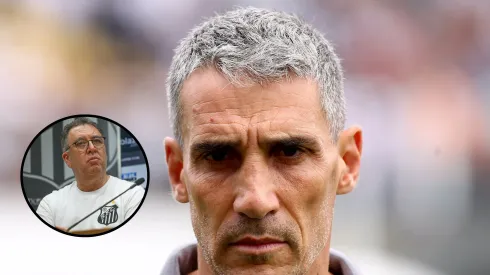 Marcelo Teixeira ao lado de Vojvoda em montagem. Fotos: Mauricio De Souza/AGIF e Reinaldo Campos/AGIF.