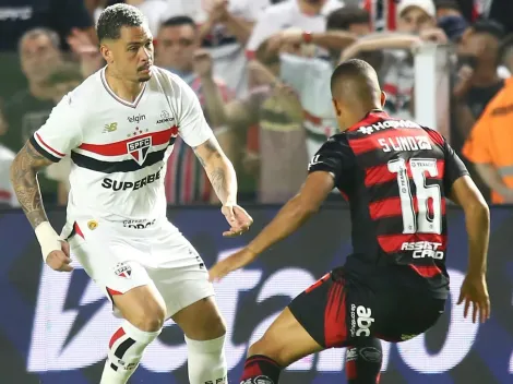 São Paulo arranca empate com o Flamengo na Vila Belmiro