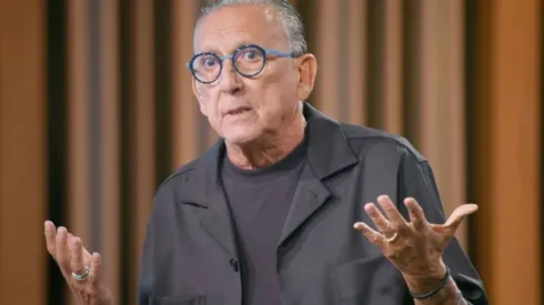 Galvão resolveu manifestar sua opinião. Foto: Reprodução / Globoplay