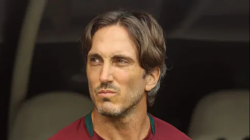 Zubeldía durante partida diante do Ceará, no Castelão